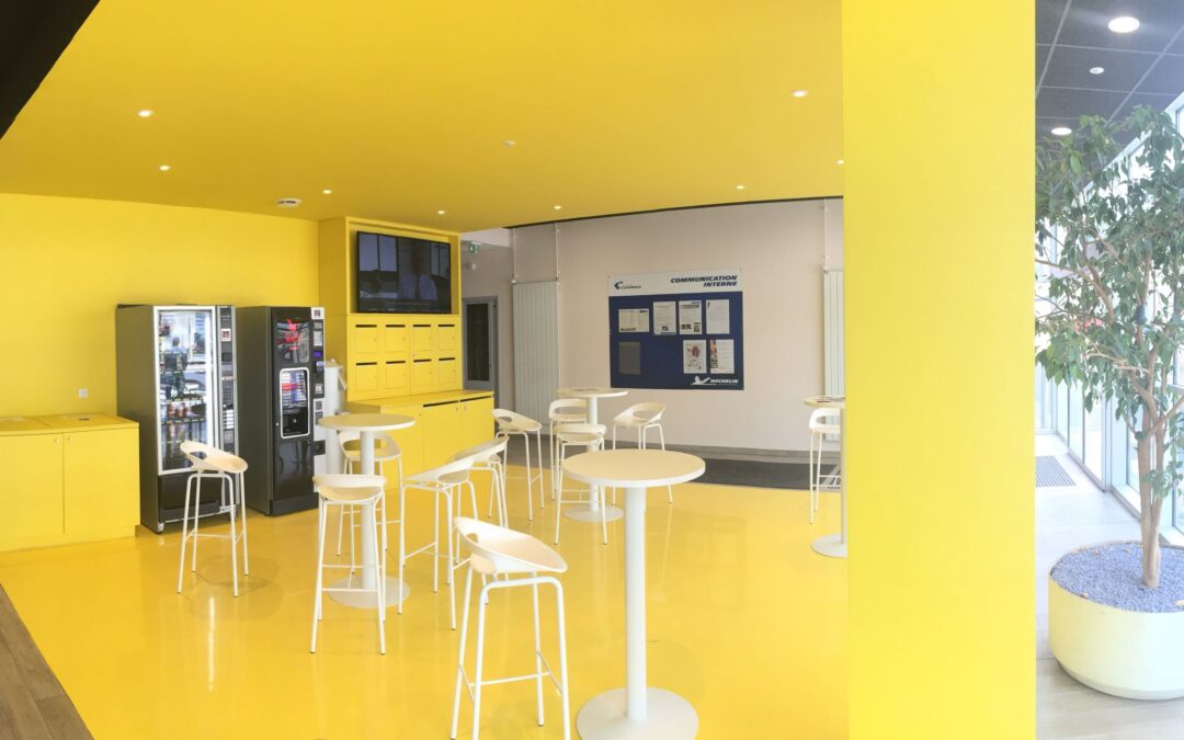 Aménagement d’un showroom – site Michelin Cataroux (63)