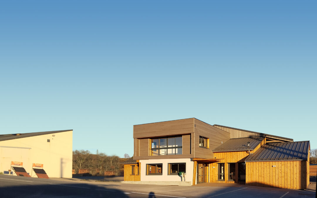 Reconstruction des bureaux et accueil d’une scierie – Montel-de-Gelat (63)